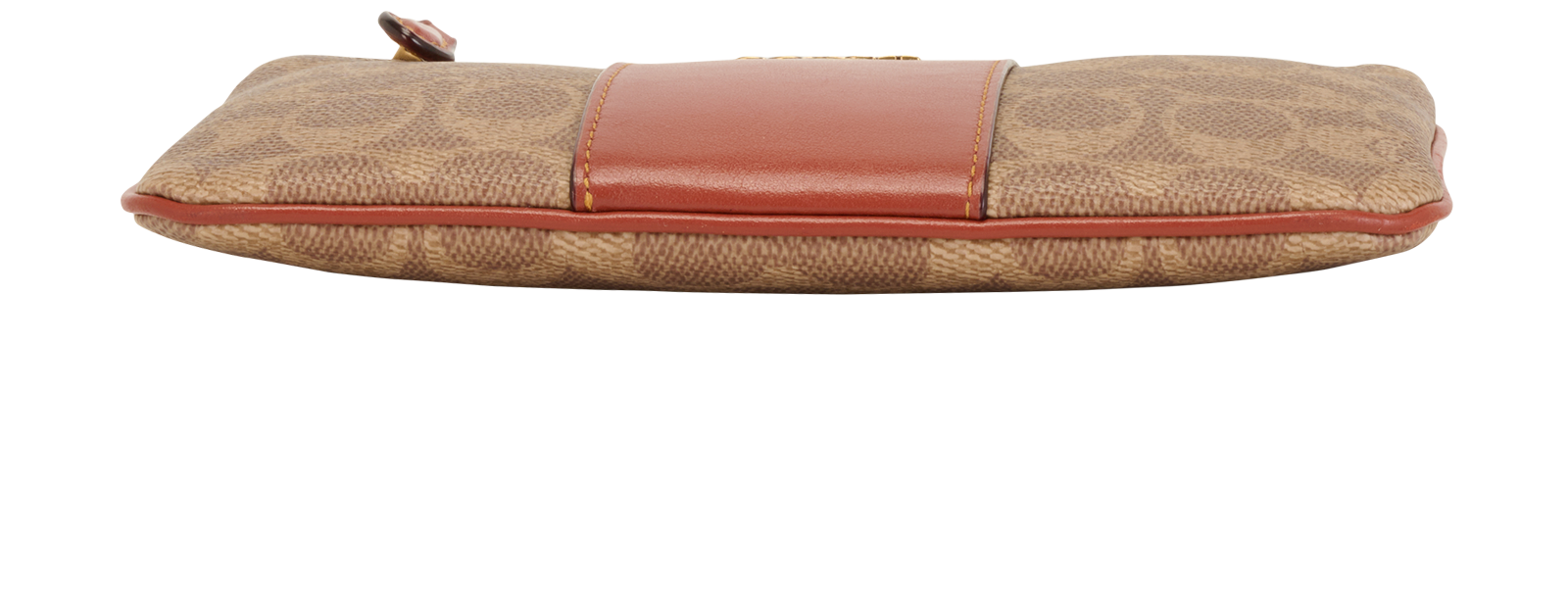 Coach Essential Small Wristlet, &pound;45, Accessories, Beige/Tan, Canvas, Top view